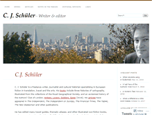 Tablet Screenshot of cjschuler.com